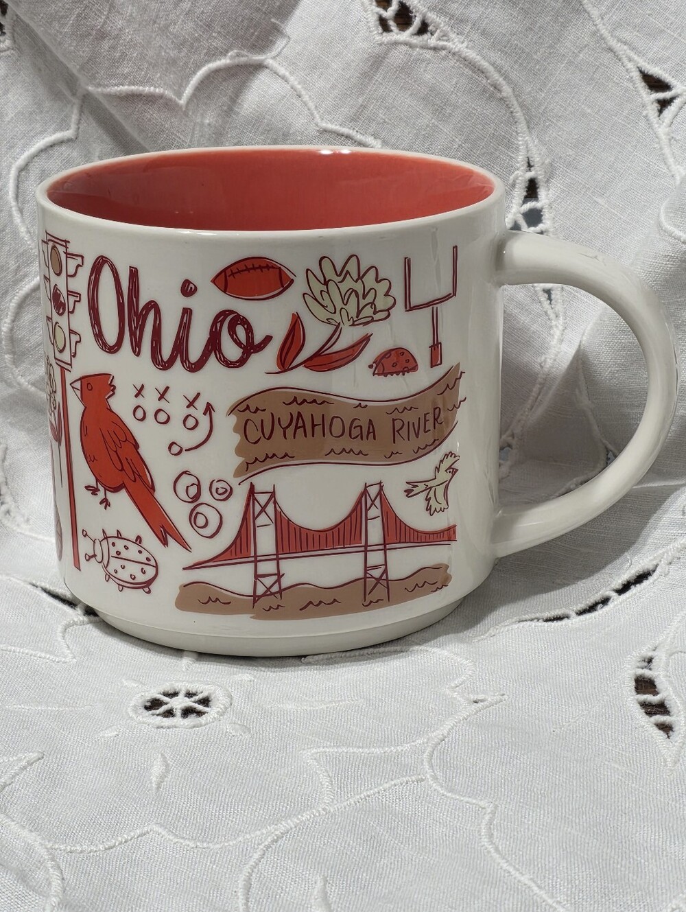 Starbucks 2019 Ohio Been There Series Across The Globe Collection Mug 14oz